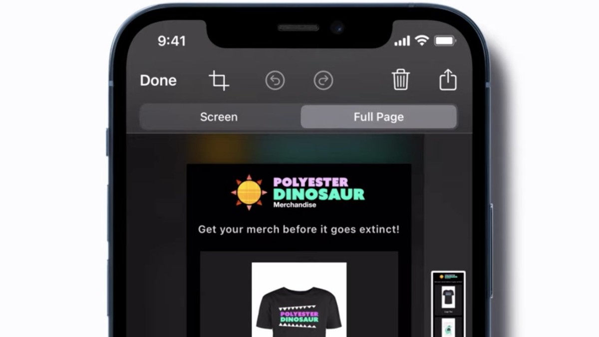  How to take a full-page screenshot on iPhone