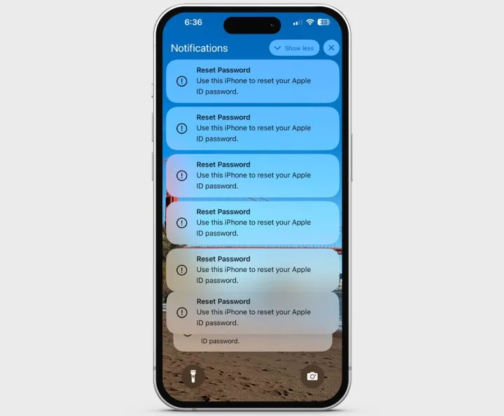 Warning for iPhone Users: Beware of Phishing Attacks via Notification