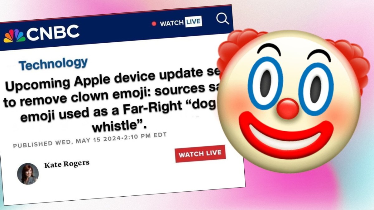No, Apple is Not Removing the Clown Emoji from iPhones